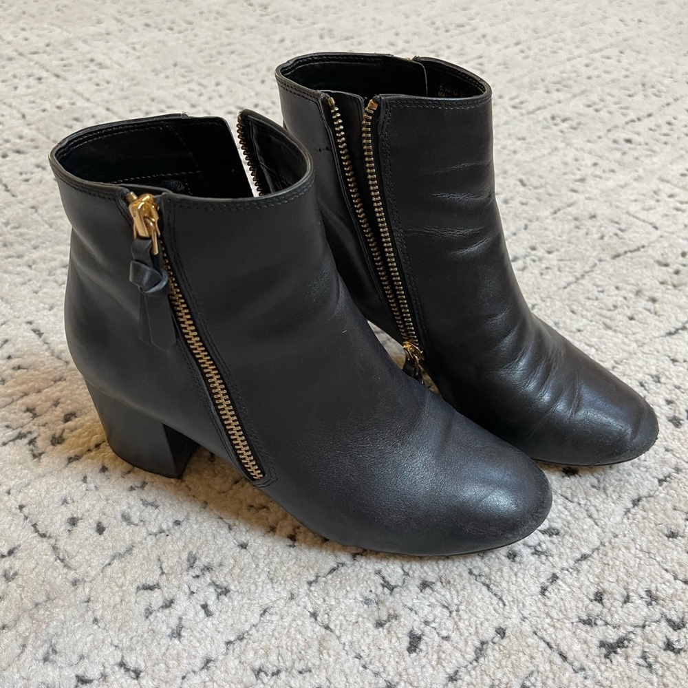 Cole Haan black booties